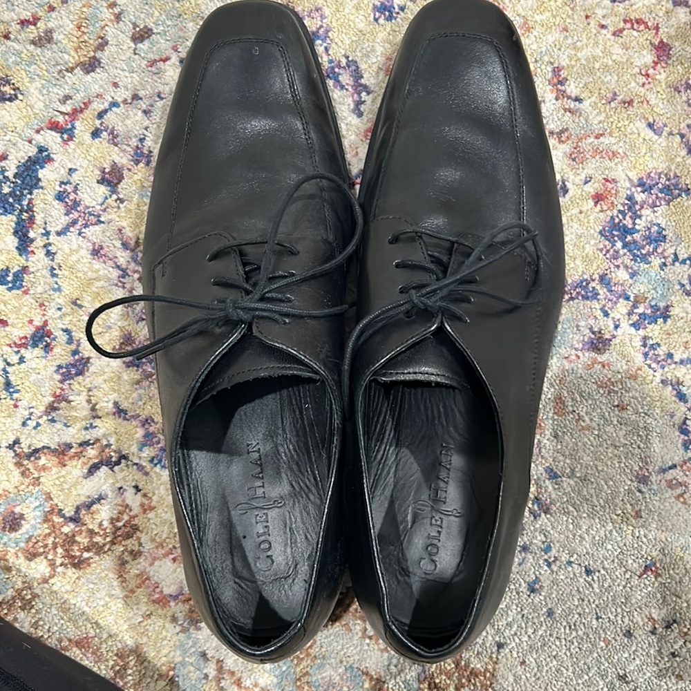 Cole Haan Nike air leather dress shoes